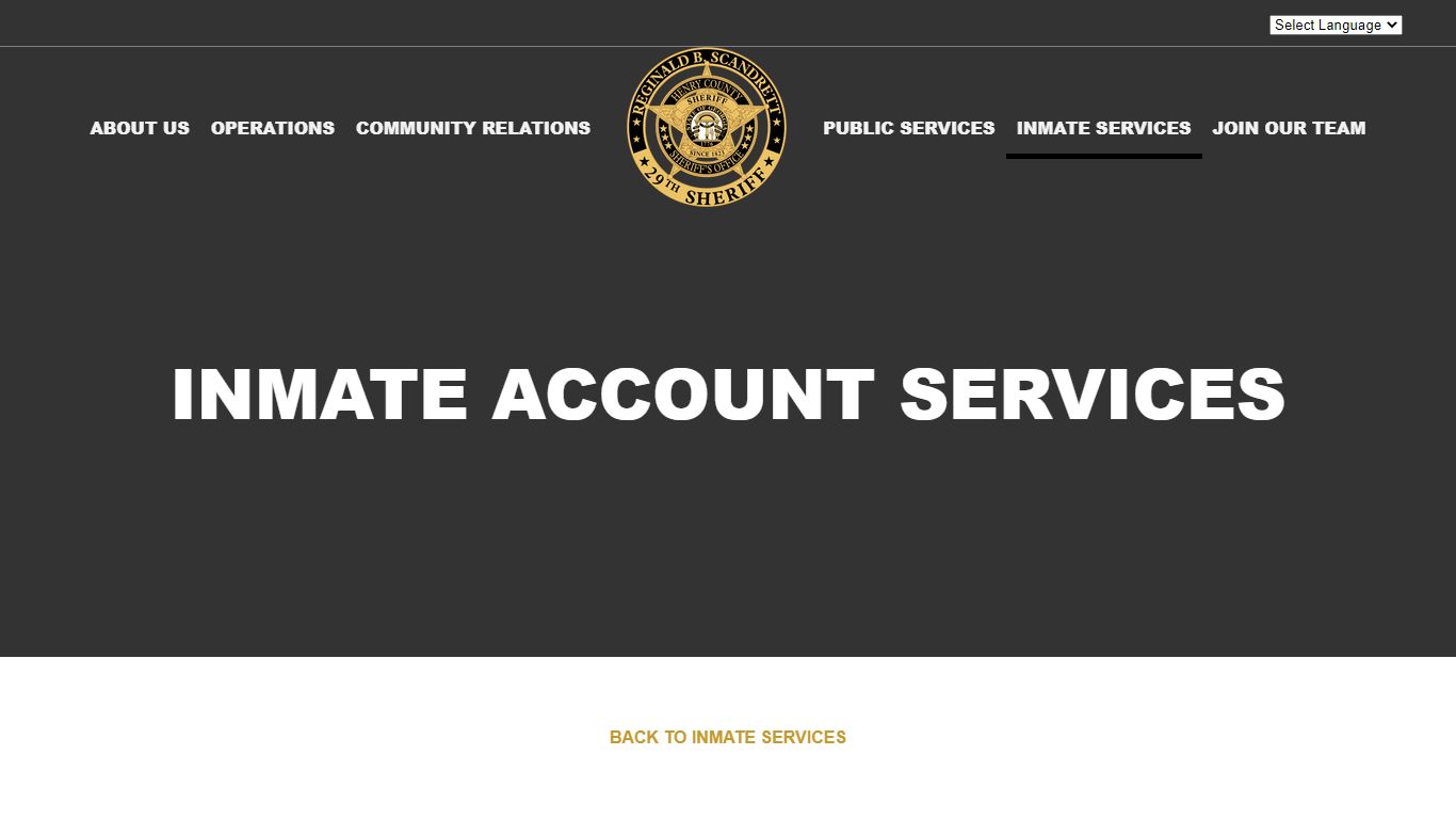 Inmate Account Services - Safe Henry