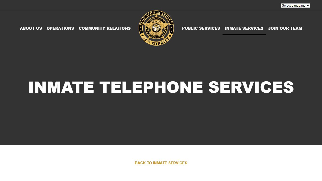 inmate Telephone services - Safe Henry